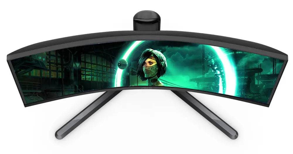 AOC CQ27G3S Gaming Monitor 27”Curved 1000R with Quad HD FreeSync