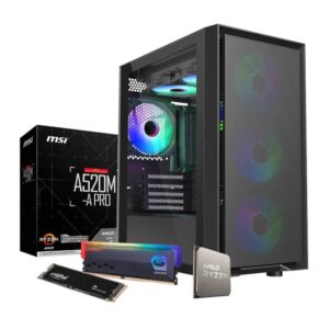 PCBuilder Ryzen 5 5600G DEFENDER Windows 11 Gaming PC