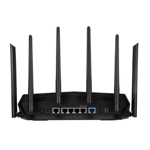ASUS TUF Gaming AX6000 Wireless Router - Dual-band 2.4 GHz and 5GHz Gigabit Ethernet Black 90IG07X0-MO3C00