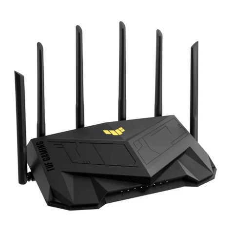 ASUS TUF Gaming AX6000 Wireless Router - Dual-band 2.4 GHz and 5GHz Gigabit Ethernet Black 90IG07X0-MO3C00