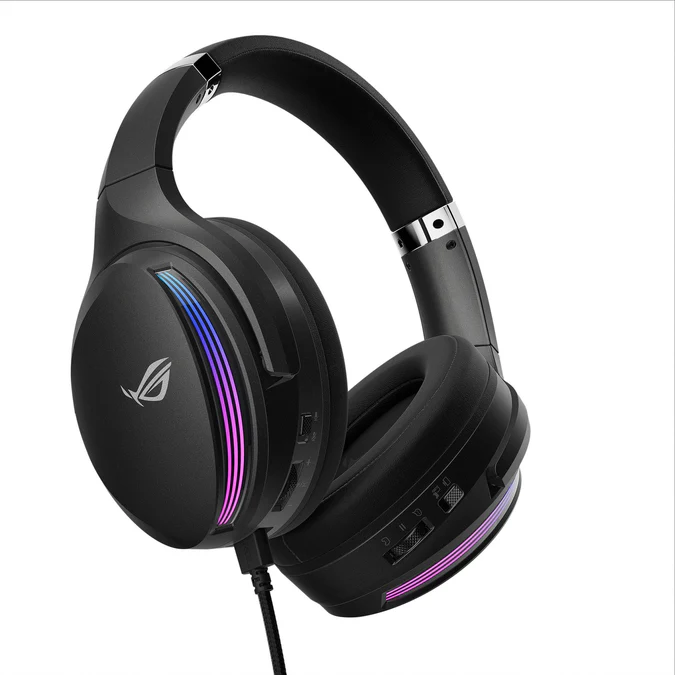 ASUS ROG Fusion II 500 Wired RGB Gaming Headset - Black