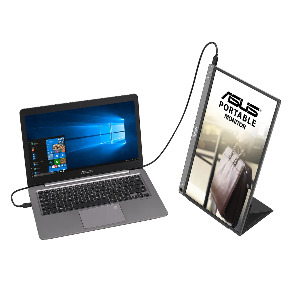 Asus ZenScreen MB16ACE 15.6-inch 1920 x 1080p FHD 16:9 60Hz 5ms IPS LED Portable USB Monitor 90LM0381-B04170