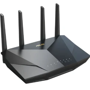 Asus AX5400 Dual Band WiFi 6 Extendable Router; built-in VPN; AiMesh-Compatible