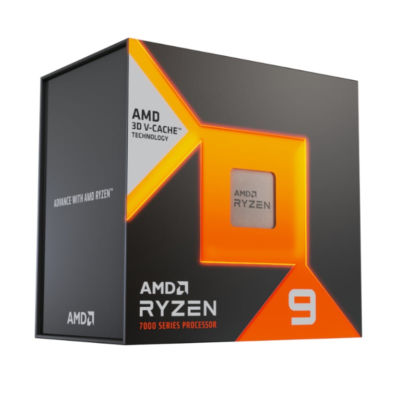 AMD Ryzen 9 7900x3d 5nm SKT AM5 CPU; 12 Core/24 Thread Base Clock 4.4GHz; Max Boost Clock 5.6GHz ;128 MB Cache; Radeon Graphics;