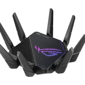 ASUS GT-AX11000 Pro Tri-band WiFi 6 (802.11ax) gaming router; 10G port; 2.5G WAN port; dual WAN; AiMesh support; VPN Fusion; Tri