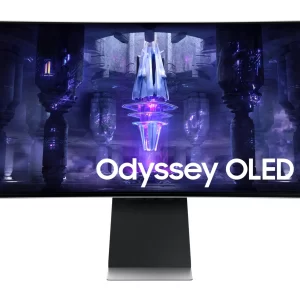 Samsung Odyssey G8 34" Ultra WQHD (3440 x 1440) 175Hz OLED Curved Gaming Monitor  LS34BG850SUXEN