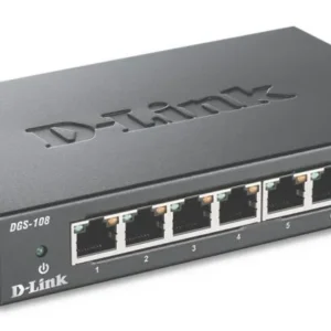 8-port 10/100/1000Mbps Unmanaged Switch (Metal Case)