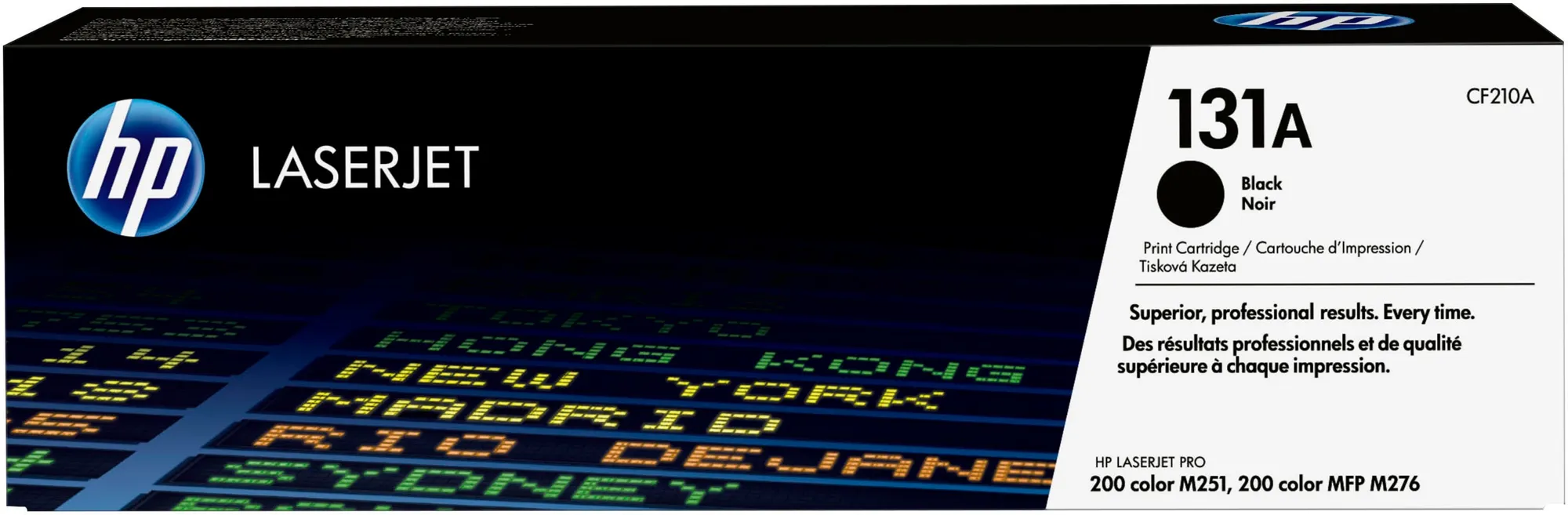 HP 131A Black Original LaserJet Toner Cartridge.