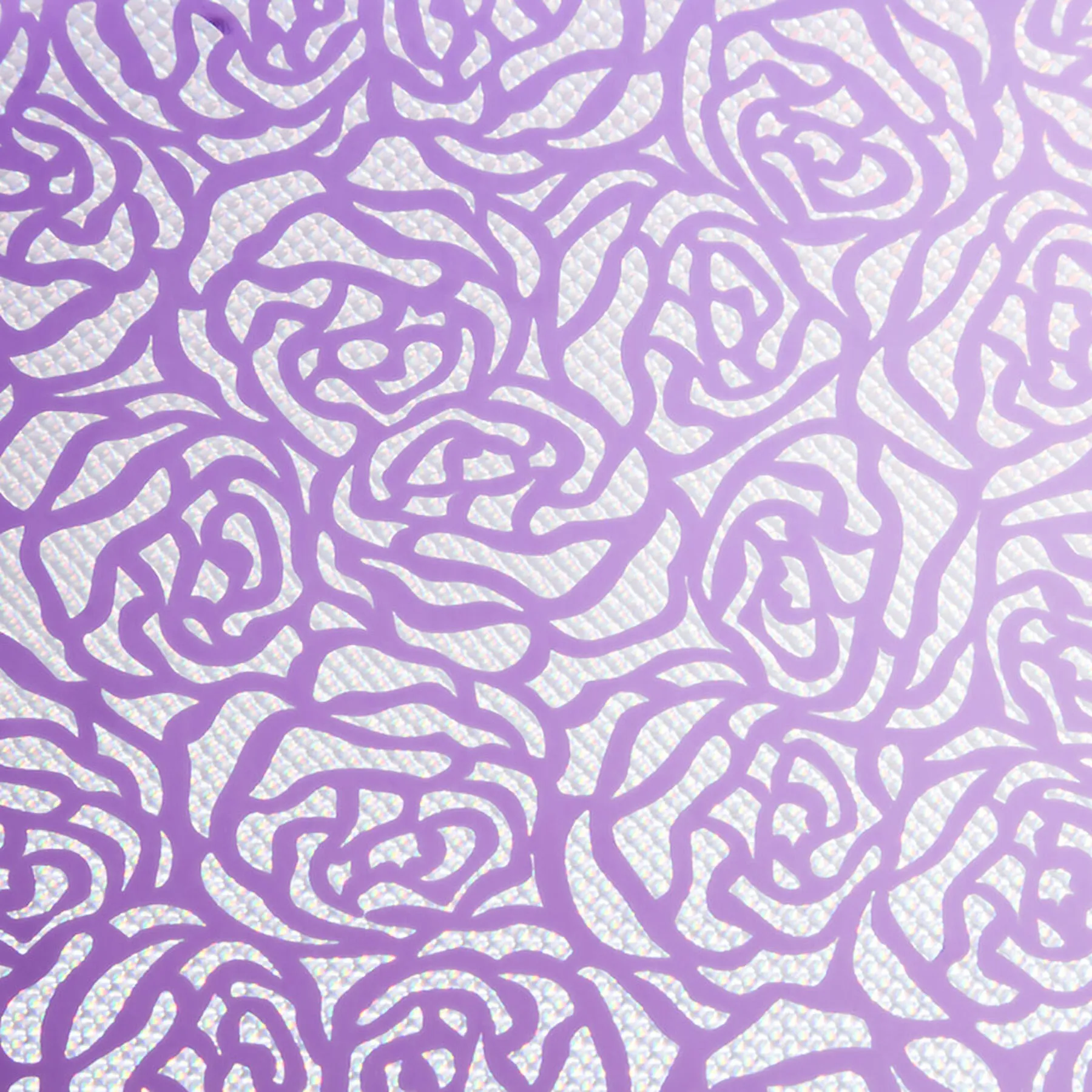 2006957 - CRICUT PREMIUM VINYL HOLO ROSE BUBBLES SILVER HUCKLEBERRY