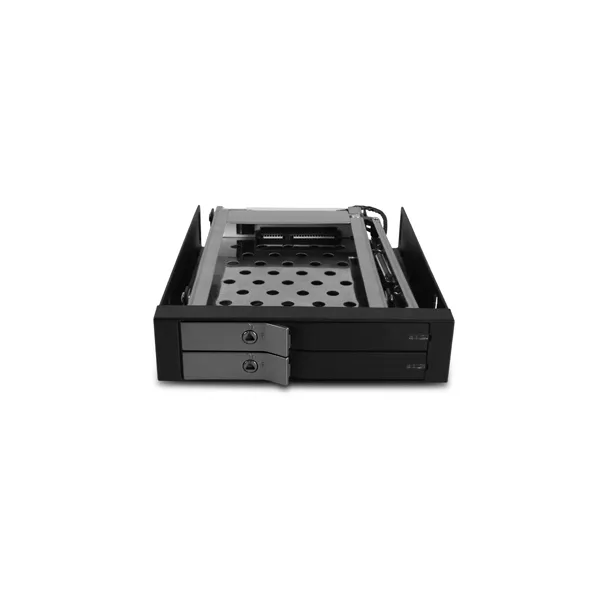 VANTEC MRK-225S6 DUAL BAY SATA HDD/SDD RACK