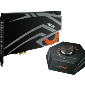 7.1 PCIe gaming sound card set with an audiophile-grade DAC and 116dB SNR
