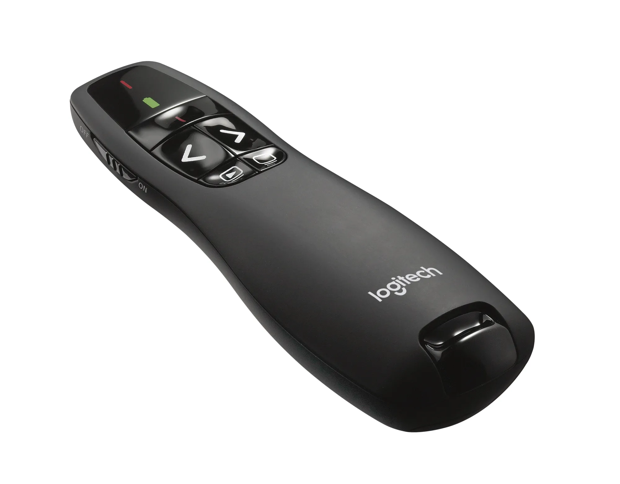 910-001356 - Logitech Wireless Presenter R400 Red Laser Pointer Up to 15 metre (2 4GHz) range storable wireless USB receiver
