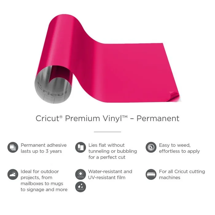 2005188 - CRICUT PREMIUM VINYL PERMANENT BLUSH 12X48