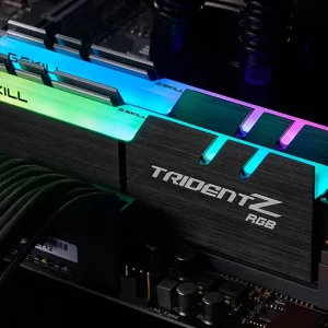 F4-4000C18D-32GTZR - G.Skill Trident Z RGB DDR4-4000MHz CL18-22-22-42 1.4V 32GB (2x16GB)