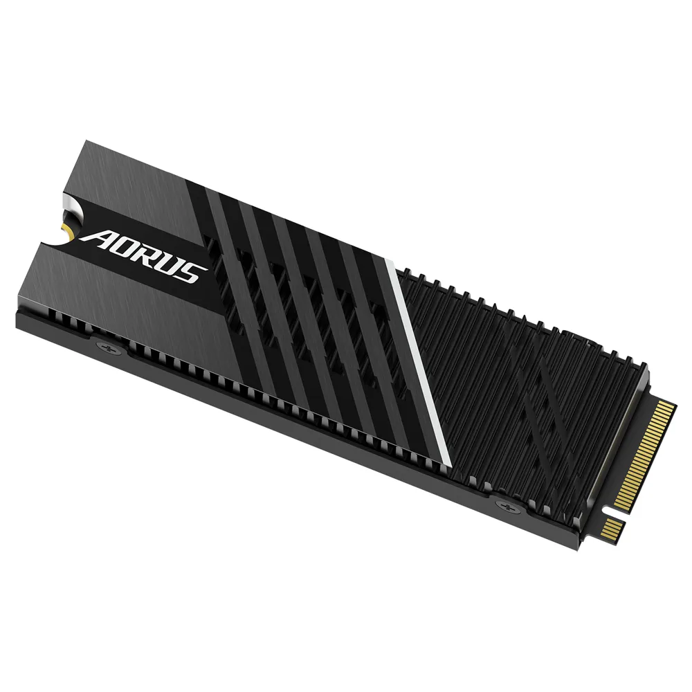 AORUS NVMe 7000s - 2TB - PCIe4 - Read 7000Mb/s; Write 6850Mb/s - 1400TBW or 5 years warranty + Heatsink