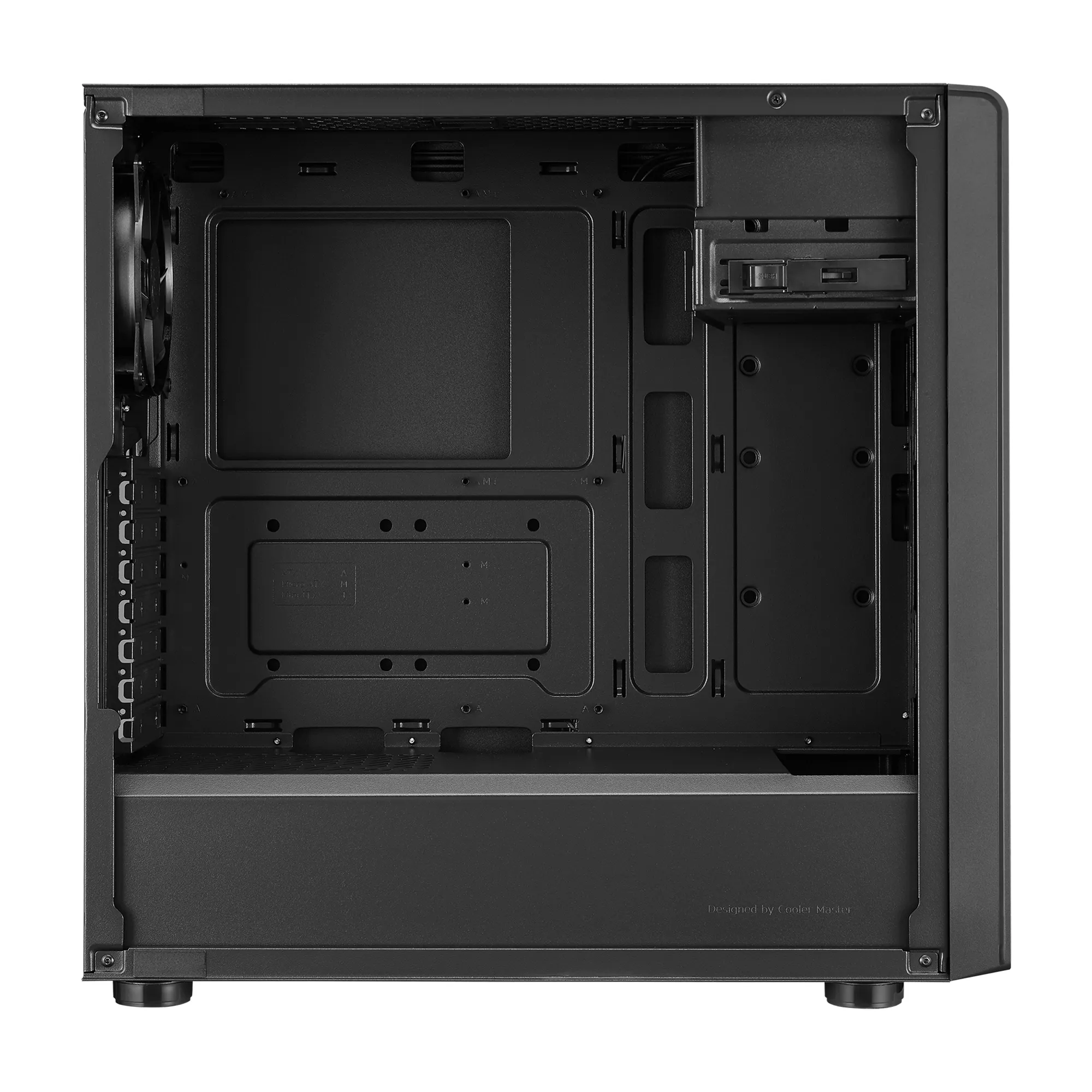 CM Case Elite500 Chassis; ATX Mid Tower; Large filtered intake