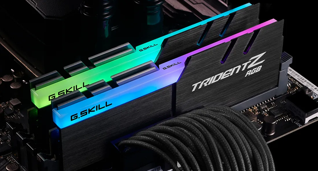 F4-4400C17D-32GTZR - G.Skill Trident Z RGB DDR4-4400MHz CL17-18-18-38 1.5V 32GB (2x16GB)