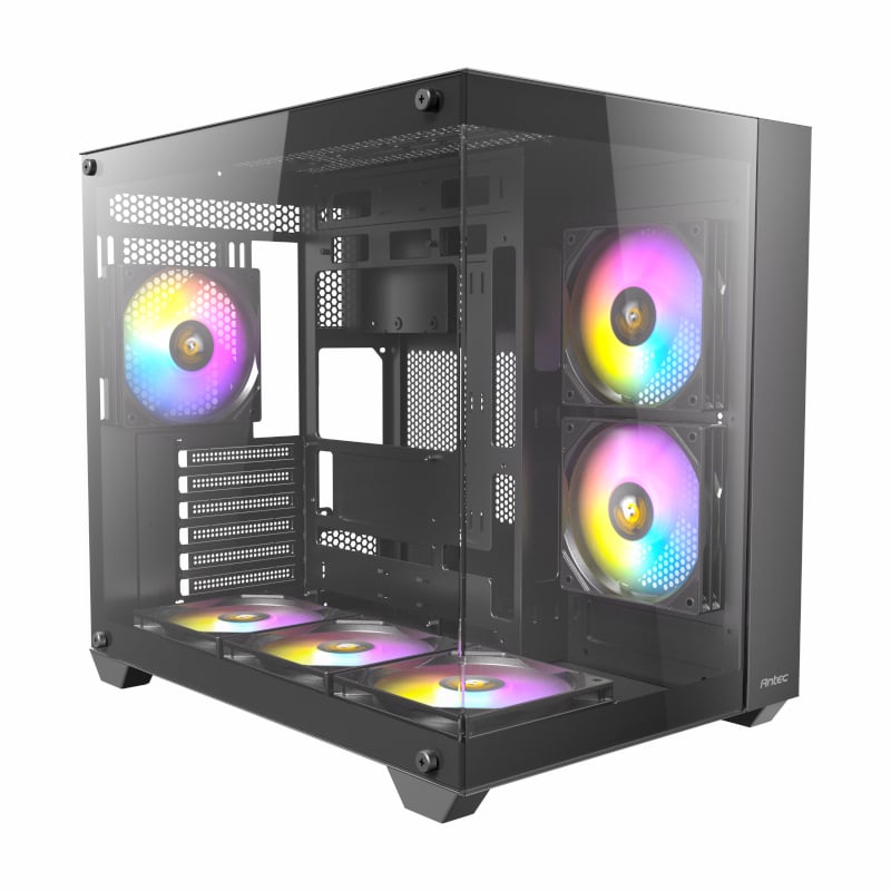 Antec CX800 Elite ATX | Micro-ATX | ITX ARGB Mid-Tower Dual Chamber Gaming Chassis - Black