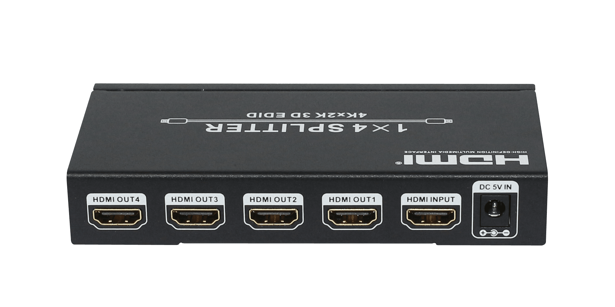 HDCVT 1x4 HDMI 1.4 Splitter supports HDCP1.4 and EDID