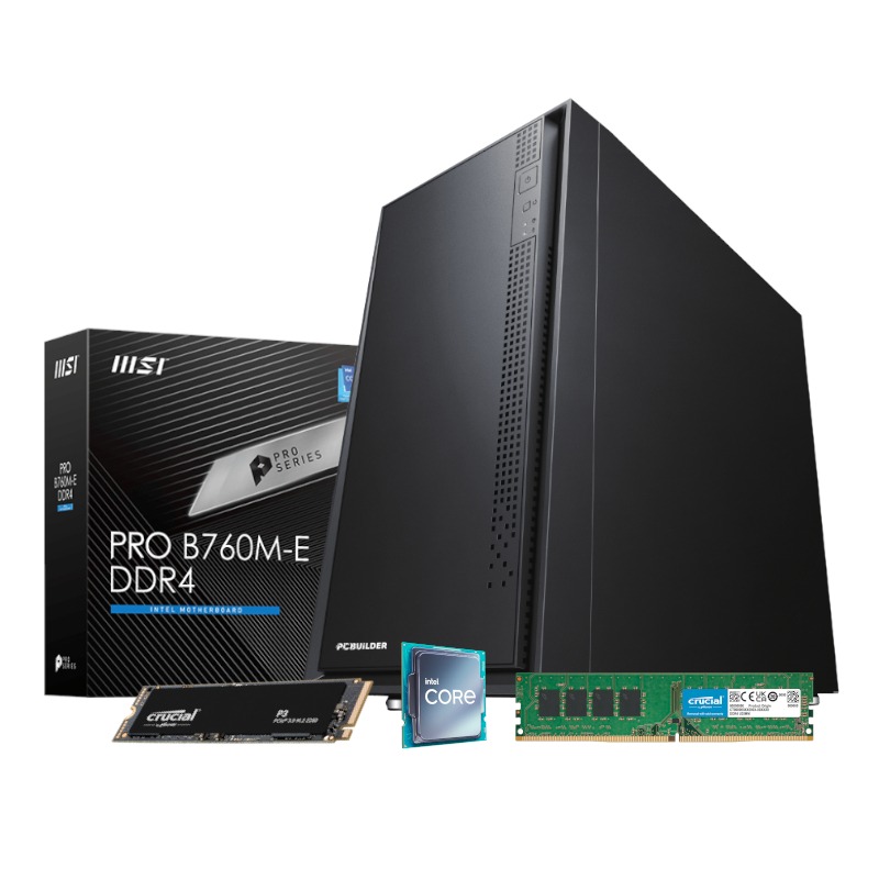 PCBUILDER I7-12700 HD730 16GB 500GB W11H