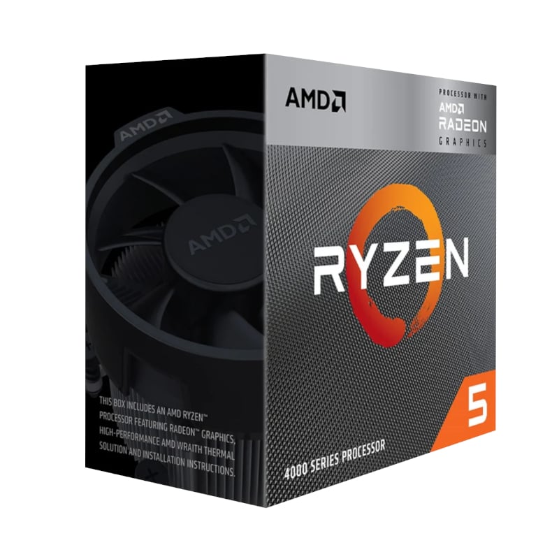 PCBuilder AMD Ryzen 5 4600G HOME MASTER Windows 11 Desktop PC