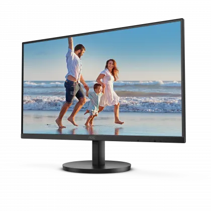 AOC 24B3HM Monitor|23.8 inch|VA FHD 1920x 1080 75hz|HDMI|VESA|Flicker Free;|Low Blue Mode; HDMI Cable only NO VGA Cable.