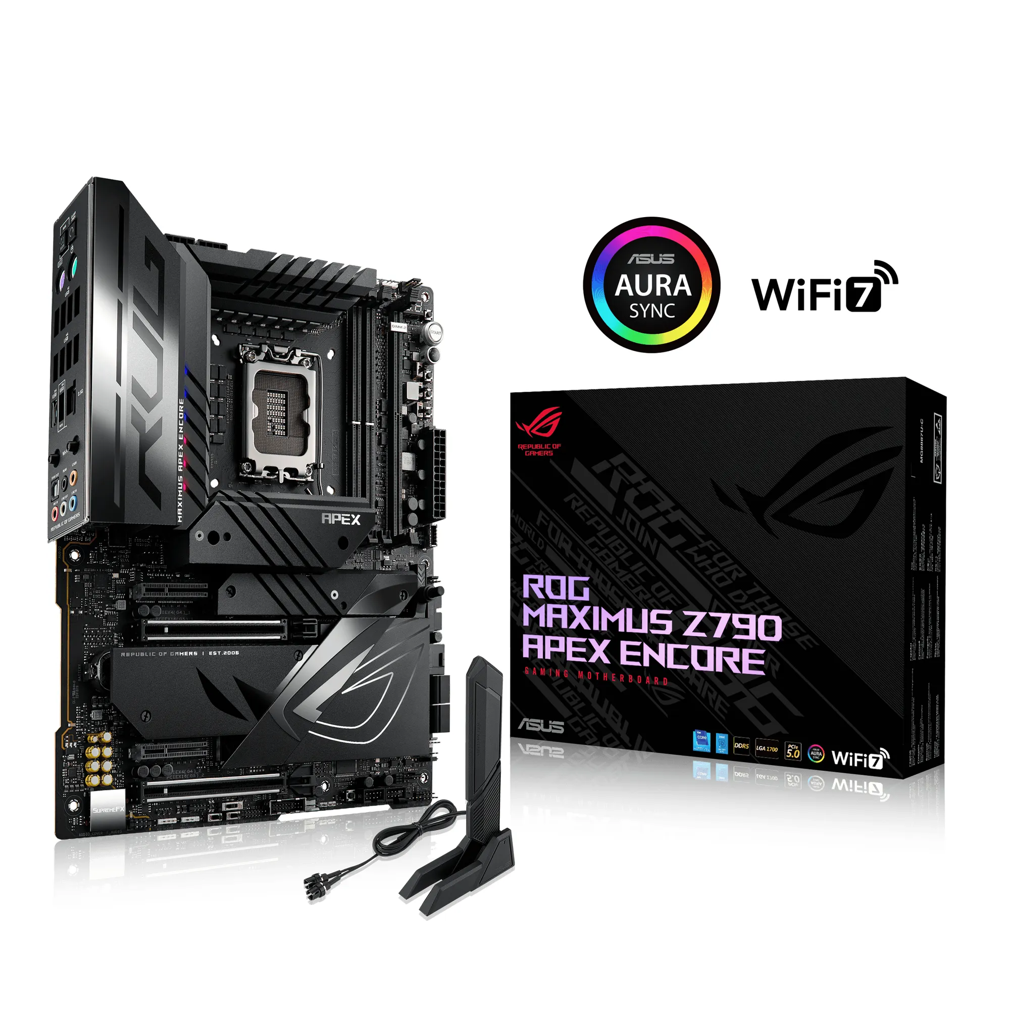 LGA1700 for 12/13/14th Gen/2xDIMM; Max.96GB;DDR5/ 2xPCIe5*16/2xPCIe4*16/5xM.2/ 4xSATA 6Gb/RAID/30.5 cm x 24.4 cm