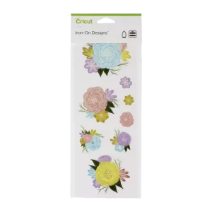 2004980 - CRICUT IRON ON DESIGNS FLOWERS 4.25X12
