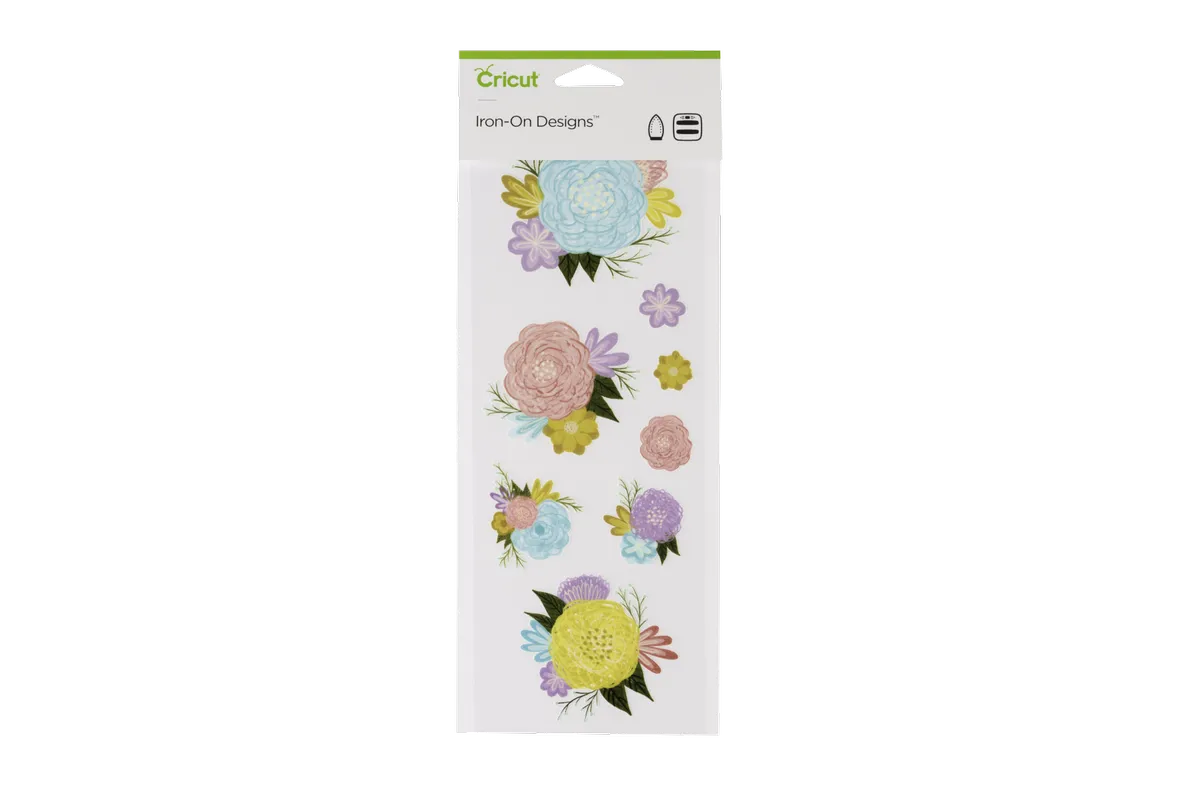 2004980 - CRICUT IRON ON DESIGNS FLOWERS 4.25X12