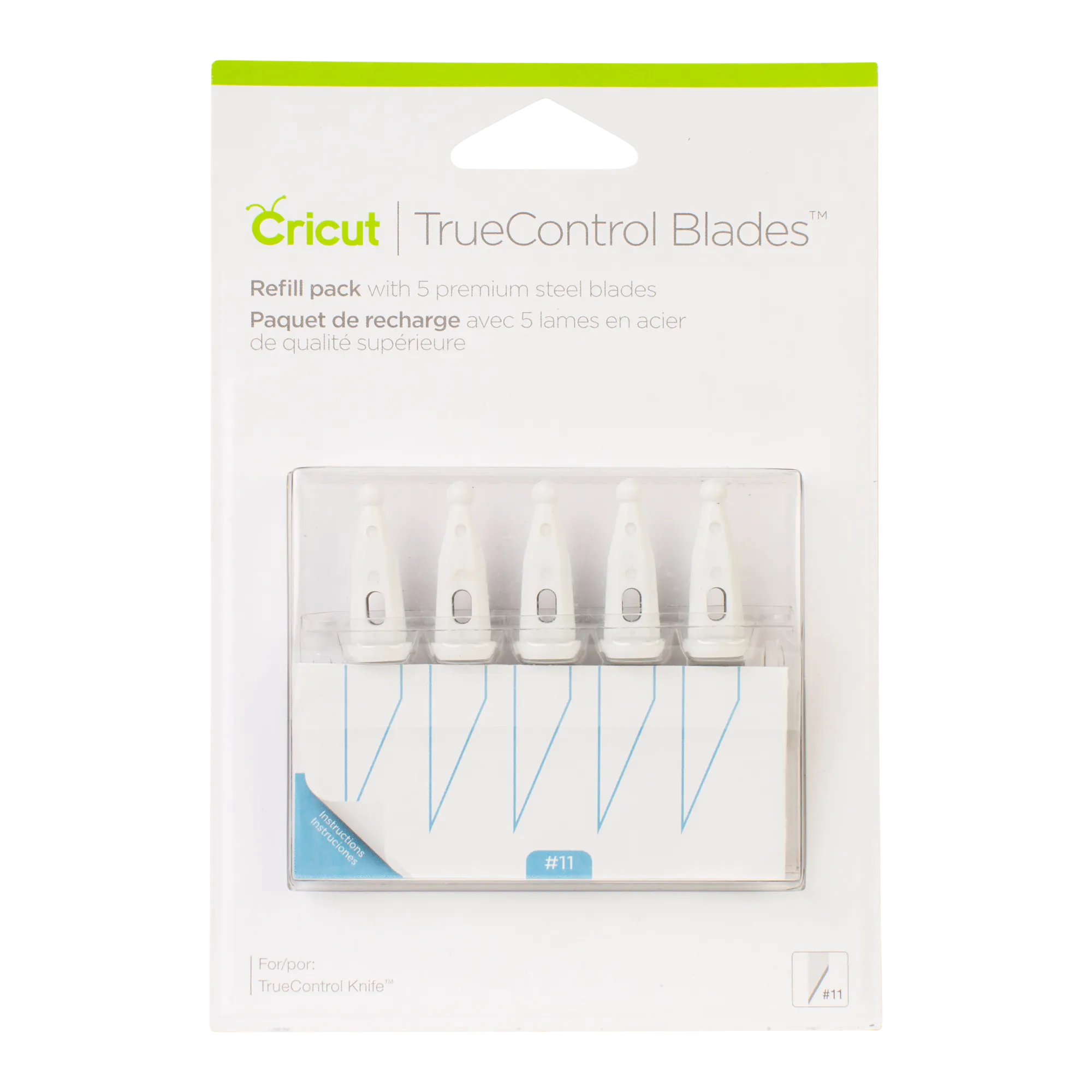 2004845 - Cricut TrueControl Knife Replacement Blades (x5) .