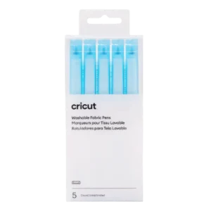 2004846 - CRICUT WASHABLE FABRIC PEN BLUE 1.0 (5PC) RTL