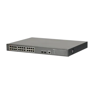 Dahua 24-Port PoE Gigabit Managed Switch total budget 240W