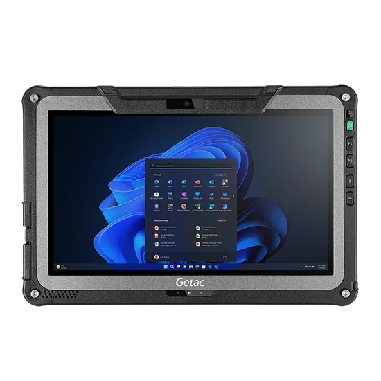 Getac F110 G6 - Intel Core i5-1135G7 Processor; 11.6'' With Webcam; Microsoft Windows 10 Pro x64 with 8GB RAM; 256GB PCIe SSD; Sunligh