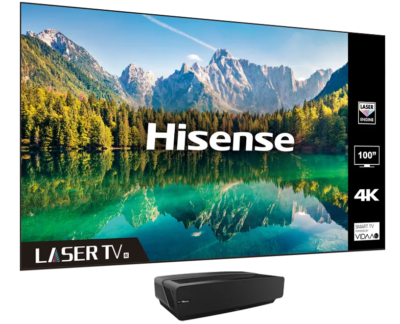 HISENSE Ultra Short Throw Smart Laser TV LEDN100L5F
