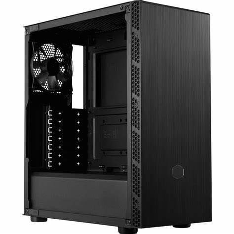 CM Case MB600L V2 Without ODD; Non windowed version; brushed black design; mesh intakes; ATX