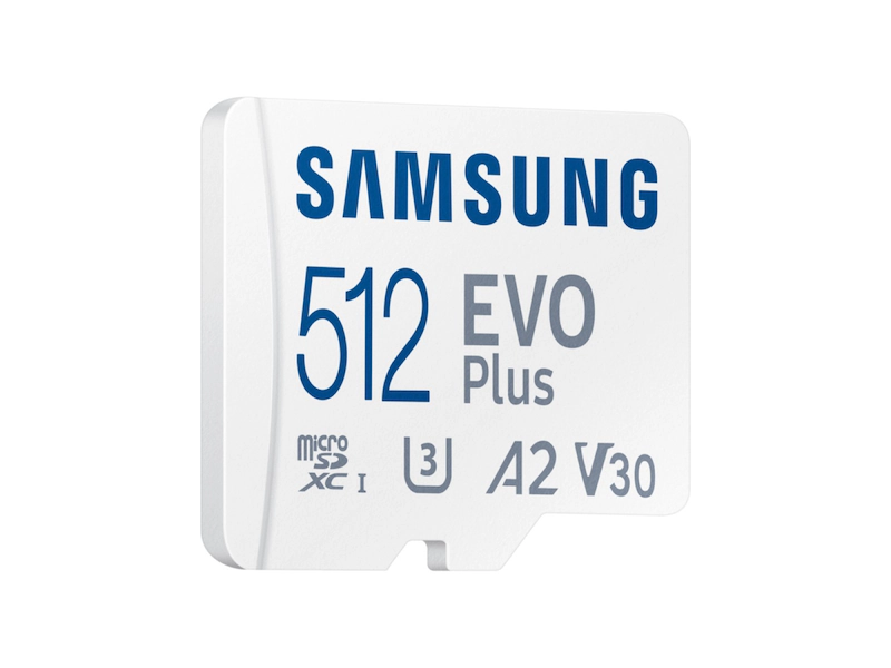 Samsung EVO Plus microSDXC 512GB Memory Card MB-MC512SA