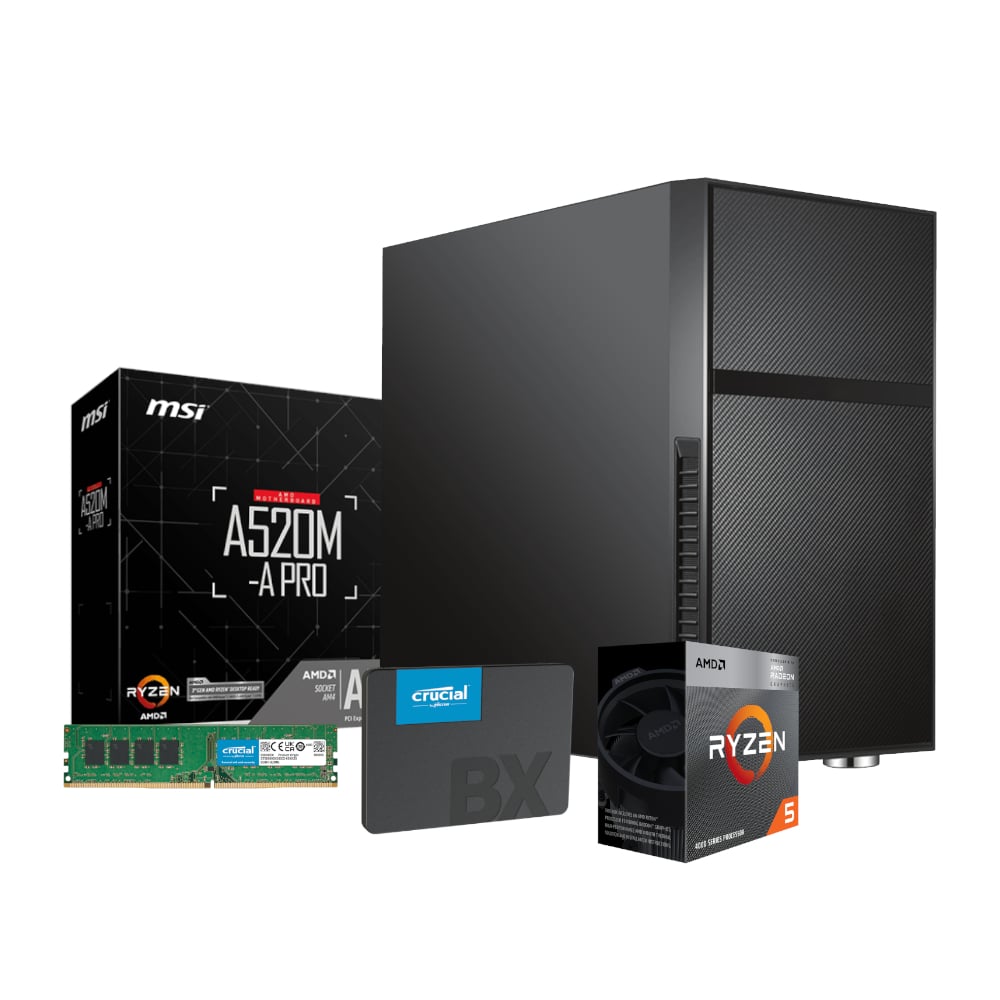 PCBuilder 4600G UHD730 8GB 500GB W11H