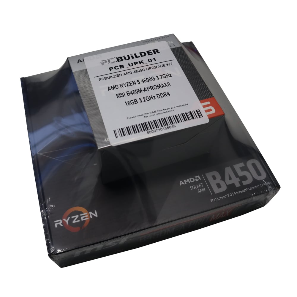 PCBuilder AMD Ryzen 5 4600G LEVEL UP Core Upgrade Kit