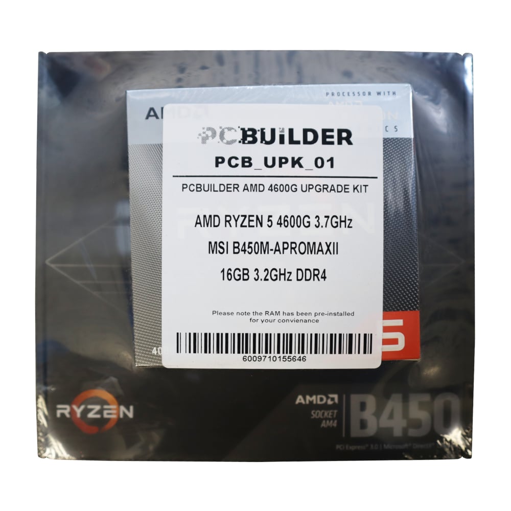 PCBuilder AMD Ryzen 5 4600G LEVEL UP Core Upgrade Kit